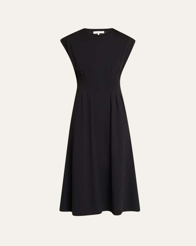 The Jersey Nipped Midi Dress